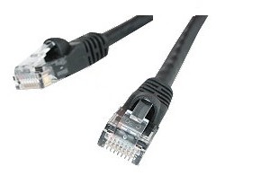 Câble de réseautage Link Depot 50 pi Cat 6 – Noir