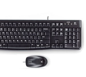 Logitech MK120 Wired USB Keyboard and Mouse