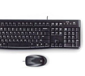 Ensemble Clavier et souris Filaire – Logitech MK120