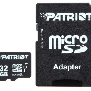 Patriot LX Pro 32GB microSDHC Flash Card w/adapter